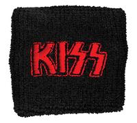Kiss classic band Logo Official black Cotton Sweatband One Size