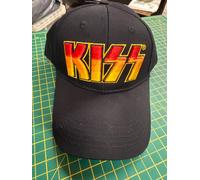 Kiss Classic Orange Yellow Red Logo Baseball Cap Officially Licensed