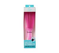 KISS Colors & Care Glide & Define Detangler 9-Row Non-Slip Brush, Large, Pink- For thick and curly hair, Tangle-No, Smooth, Sleek Results, Anti-Static, Sturdy & Non-Slip Grip, Multi Uses