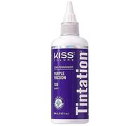 Kiss Tintation Semi Permanent Hair Colour With Argan Oil, Aloe Vera - Purple Passion T330
