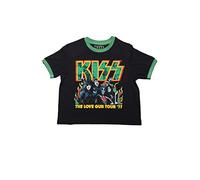 KISS Ladies Crop Top: St Paddy's Ringer OFFICIAL NEW