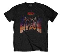 KISS Destroyer Band Logo T Shirt XXL Black