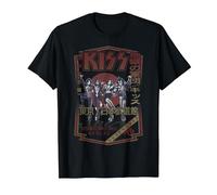 KISS - Destroyer Japan 1978 T-Shirt, Men, Black, Large