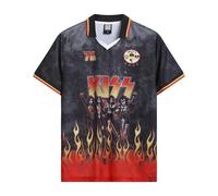 KISS DESTROYER ROCK FC FOOTBALL SHIRT LARGE
