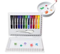 Kiss Drawing Pencils - Watermark Watercolor Art Pencils | Removable Markers | 12 Colors Drawing Pencils For School, Home, Preschool & Beginners