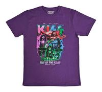 KISS End Of The Road Colour Pop Official Tee T-Shirt Mens