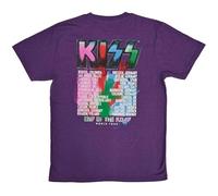 KISS End Of The Road Colour Pop T Shirt XL