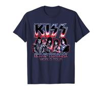 KISS - End Of The Road Tour Chrome T-Shirt