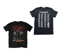 Kiss End of The Road Tour Official Tee T-Shirt Mens Unisex (Medium) Black