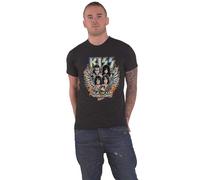 KISS End Of The Road Wings T-Shirt in Black | Size: Medium Kiss Black M
