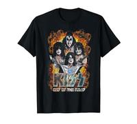 KISS - Exclusive Official End Of The Road Tour, PHOENIX T-Shirt, Men, Black, Large