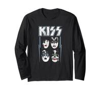 Kiss Hard Rock Music Band Made For Lovin' You by Rock Off Long Sleeve T-Shirt