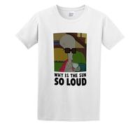 Kiss Home Why is The Sun So Loud? Roger (American Dad) T-Shirt White M