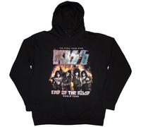 KISS Unisex Pullover Hoodie: End Of The Road Final Tour (Large)