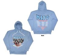 KISS - hoodies - Unisex - Long Sleeves - Large - D500z