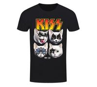 Kiss Horror Cats Feline Four T-shirt black XXL