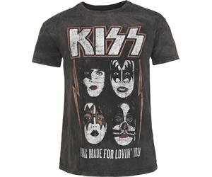 Kiss I Was Made For Lovin' You T-Shirt grey 3XL