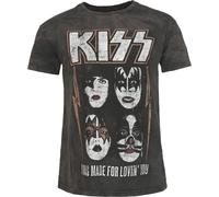 Kiss I Was Made For Lovin' You T-Shirt grey M