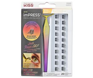 Kiss imPRESS Falsies Press-on False Lash Kit - Natural