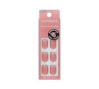 Kiss imPRESS Manicure Pen No Glue Your Magic Pink Short Size Squoval Shape Includes 30 Nails, 1 Mini File, 1 Prep Pad, Instructions