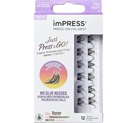 KISS imPRESS Press-On Falsies Edgy Wispy Single Pack 12 pcs.