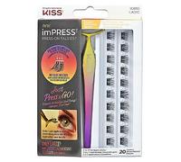 KISS ImPRESS PRESS-ON-FALSIES Natural ILK01C 20 + 1 pcs