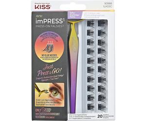 KISS imPRESS Press-On Falsies Spiky Lash Extension Look - Self-adhesive 20 pcs.