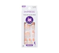 KISS imPRESS TOENAILS - BLANC CHIC