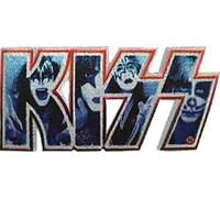 Kiss - Iron On Embroidered Patch 1.8" x 3.7"