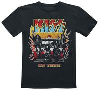 Kiss Kids - On Fire T-Shirt black 7-8 Years