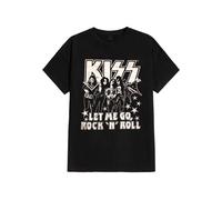 Kiss - Let Me Go - T-Shirt - black - XL - 100% Cotton XL