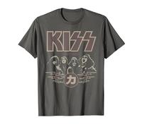 KISS - Love Gun Japan T-Shirt, Men, Asphalt Grey, Large