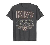 KISS - Love Gun Japan T-Shirt, Men, Dark Heather Grey, X-Large