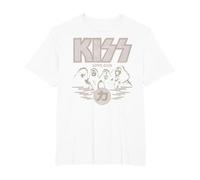 KISS - Love Gun Japan T-Shirt, Men's Big and Tall, White, 4X Tall