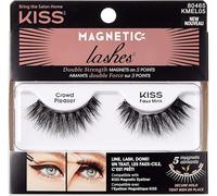 KISS Magnetic Lash Collection 1 Pair of False Eyelashes, Crowd Pleaser, Reusabl