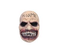 Bristol Novelty BM569 Grimace Kiss Mask Rubber, Men, Women, Beige