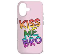 KISS ME BRO Gay Queer Rainbow Bi Lesbian Pride Outfit Case for iPhone 17