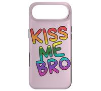 KISS ME BRO Gay Queer Rainbow Bi Lesbian Pride Outfit Case for iPhone Air