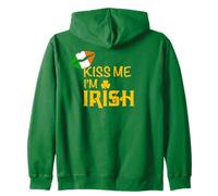 KISS ME I’M IRISH Zip Hoodie