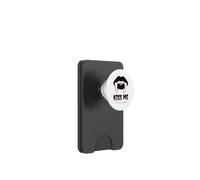 Kiss Me If You Dare Halloween Vampire Fangs PopSockets PopWallet for MagSafe