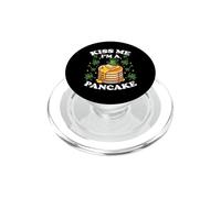 Kiss Me I'm a Pancake St Patrick's Day Funny PopSockets PopGrip for MagSafe