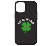 Kiss Me I'm Asian American Funny St. Patrick's Day Asians Case for iPhone 12/12 Pro