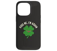Kiss Me I'm Asian American Funny St. Patrick's Day Asians Case for iPhone 13 Pro