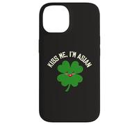 Kiss Me I'm Asian American Funny St. Patrick's Day Asians Case for iPhone 14