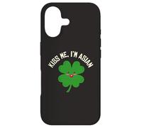 Kiss Me I'm Asian American Funny St. Patrick's Day Asians Case for iPhone 17