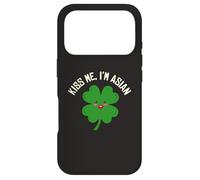 Kiss Me I'm Asian American Funny St. Patrick's Day Asians Case for iPhone 17 Pro