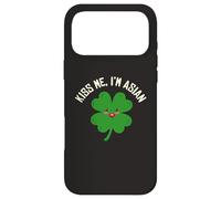 Kiss Me I'm Asian American Funny St. Patrick's Day Asians Case for iPhone 17 Pro Max