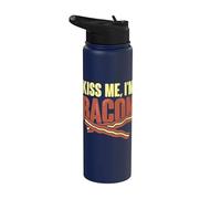 Kiss me I'm Bacon - Making Bacon Stainless Steel Insulated Water Bottle