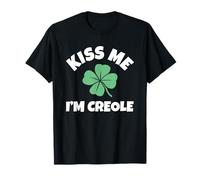 Kiss Me I'm Creole St. Patrick's Day Funny Irish T-Shirt