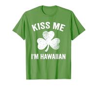 Kiss Me I'm Hawaiian St. Patrick's Day Funny Hawaii T-Shirt